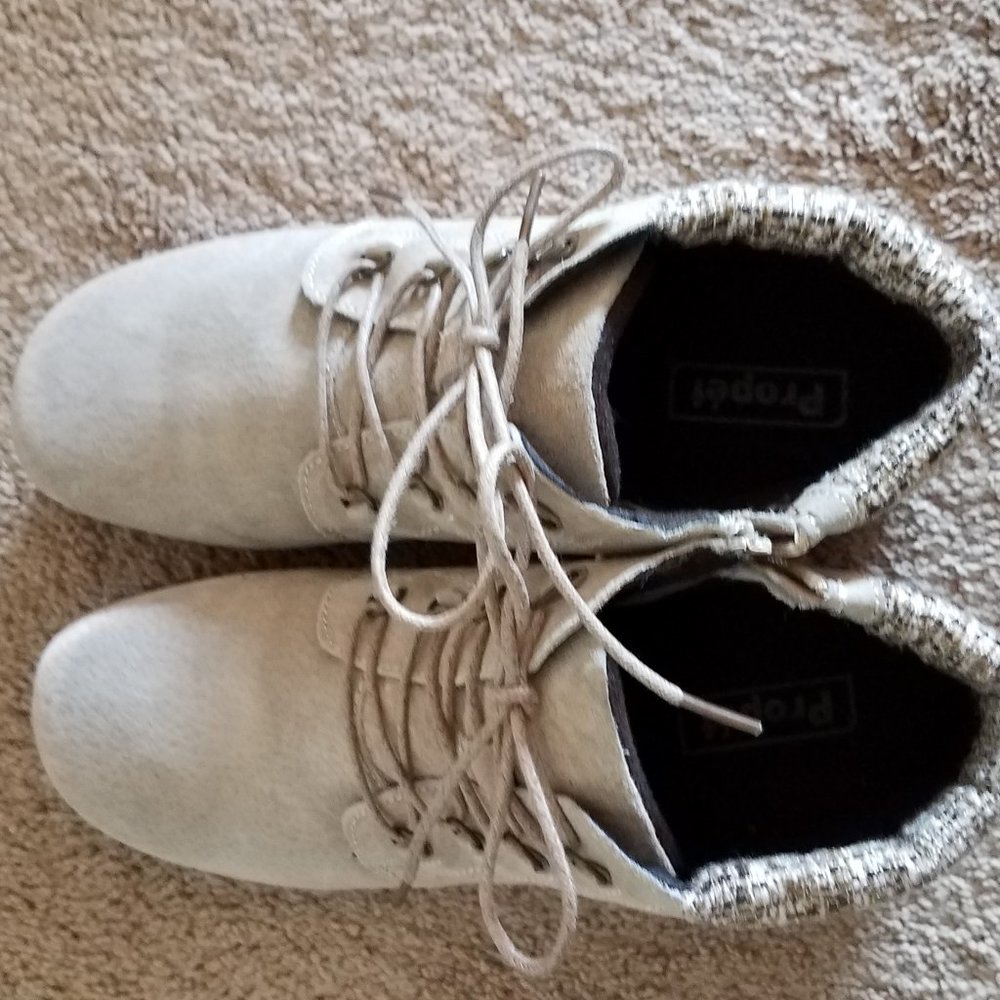 Propet Suede Ankle Boots